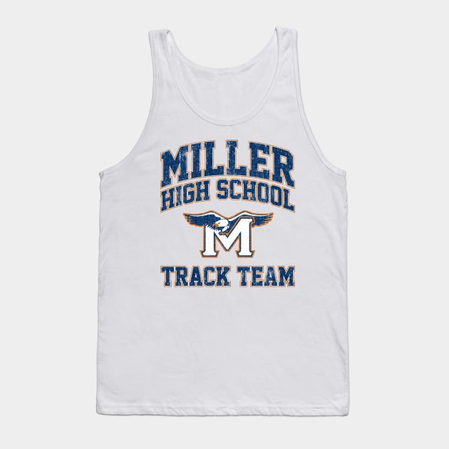 Miller High School Track Team - Crush (Variant) Tank Top by huckblade